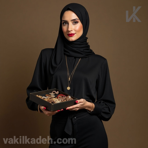 زنی با هدیه 